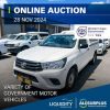 WESTERN CAPE GOVERNMENT ONLINE VEHICLE AUCTION - RETREAT | LIQUIDITY SERVICES SA | CLOSING 28 NOV 2024 | https://www.allsurplus.com/events/26619 Secure Pre-Approved Bank Finance Contact Mathilda Fourie on +27823372210 or visit www.auctionfinance.co.za #AuctionFinance #ApplyNow Auth. FSP34936