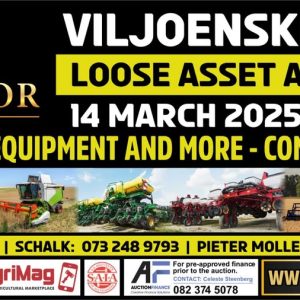 LOOSE ASSET AUCTION - KROONSTAD | 14 MARCH 11:00 | www.brocor.co.za Secure Pre-Approved Bank Finance, contact Dineshni Naidoo +27833812303 or visit www.auctionfinance.co.za #AuctionFinance #Applynow Auth. FSP34936