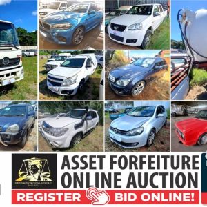 NPA ASSET FORFEITURE ONLINE AUCTION | 13 – 14 MARCH 2025 | https://bit.ly/3QF7lEW Secure Pre-Approved Bank Finance, contact Lizette Muller on +27721058379 | www.auctionfinance.co.za Auth. FSP34936