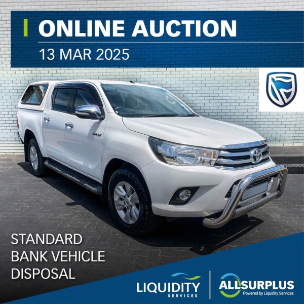 STANDARD BANK ONLINE VEHICLE AUCTION | ENDS 13 MARCH 2025 | https://www.allsurplus.com/events/28115 Secure pre-approved bank finance, contact Leatitia +27829609506 | www.auctionfinance.co.za #AuctionFinance #ApplyNow Auth. FSP34936