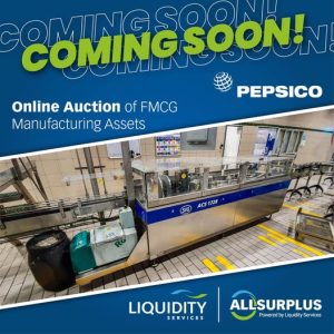 ONLINE AUCTION OF FMCG MANUAFACTURING ASSETS | 2 APRIL 2025 | : https://www.allsurplus.com/events/28134 Secure pre-approved bank finance, contact Leatitia +27829609506 | www.auctionfinance.co.za #AuctionFinance #ApplyNow Auth. FSP34936