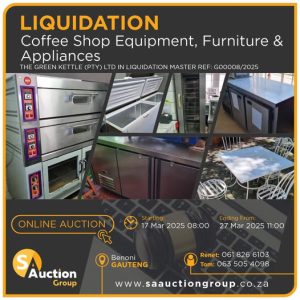 Get up to R300,000—Fast, Easy, Approved! LIQUIDATION ONLINE AUCTION ENDS 27 MARCH 2025 www.saauctiongroup.co.za Personal Loans Made Simple – Call Lee-Anne Vermeulen +27832770178 | leeanne@com-fin.co.za Auth. FSP34936