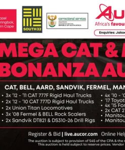 MEGA CAT & MINING BONANZA AUCTION – NORTHERN CAPE | 30 JULY 2026