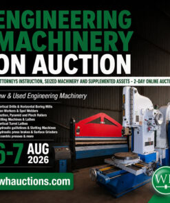 ENGINEERING MACHINERY WAREHOUSE REPOSSESSIONS - BENONI GAUTENG | 6 - 7 AUGUST 2026